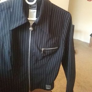 Versace jeans couture. Pin stripe. Vintage